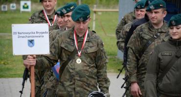 Mistrzostwa w strzelaniu z broni etatowej żołnierzy 16. Dywizji Zmechanizowanej w bartoszyckim garnizonie